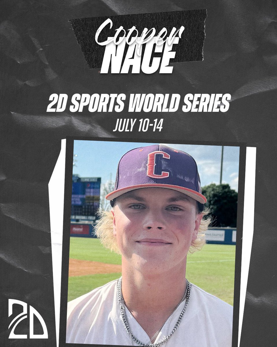2D Sports Tennessee (@2dsportstn) on Twitter photo ⭐️Player of the Game⭐️
Kansas Curve-Shellenberger (<a href="/kansas_curve/">Kansas Curve</a>)
Cooper Nace(<a href="/CooperNace_/">Cooper Nace</a>): 1-3 2B 2rbi’s
Rose Hill High |2024| KS
Northeastern Oklahoma A&M College
#committed #2D2024 #2DHitting ⭐️Player of the Game⭐️
Kansas Curve-Shellenberger (<a href="/kansas_curve/">Kansas Curve</a>)
Cooper Nace(<a href="/CooperNace_/">Cooper Nace</a>): 1-3 2B 2rbi’s
Rose Hill High |2024| KS
Northeastern Oklahoma A&M College
#committed #2D2024 #2DHitting