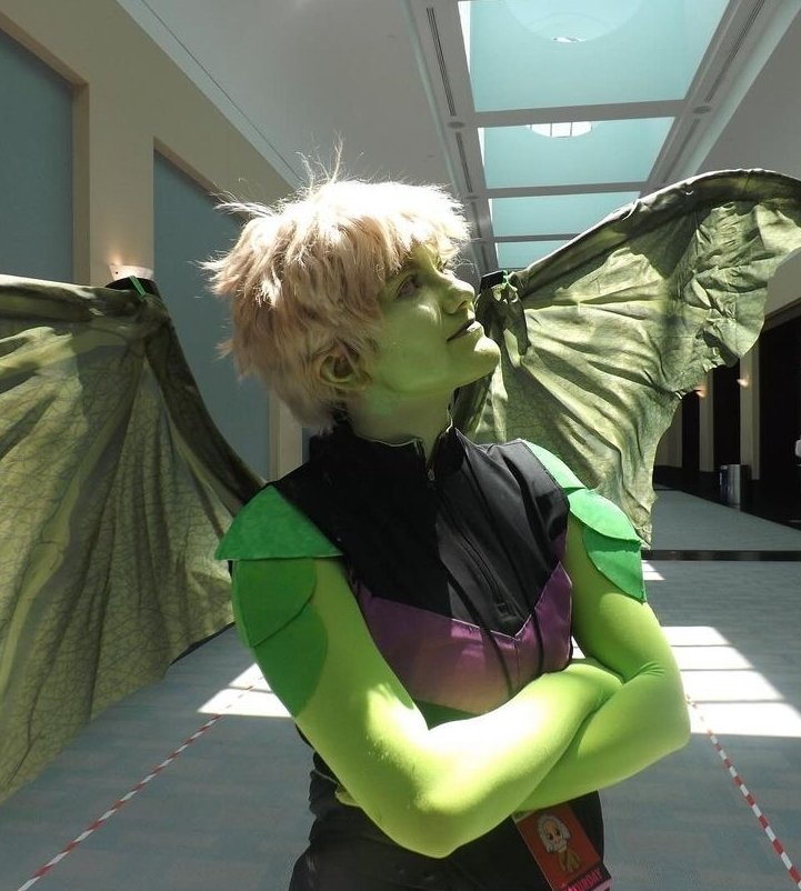 alastars_live's tweet photo. Me as hulkling and my bf as wiccan as fanexpo boston lolol #youngavengers https://t.co/8X8kjTC2t3