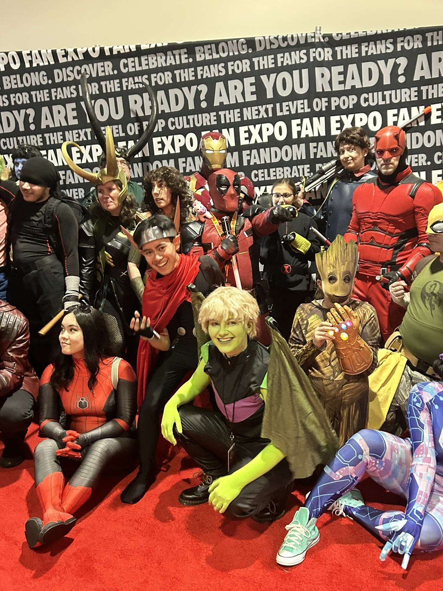 alastars_live's tweet photo. Me as hulkling and my bf as wiccan as fanexpo boston lolol #youngavengers https://t.co/8X8kjTC2t3