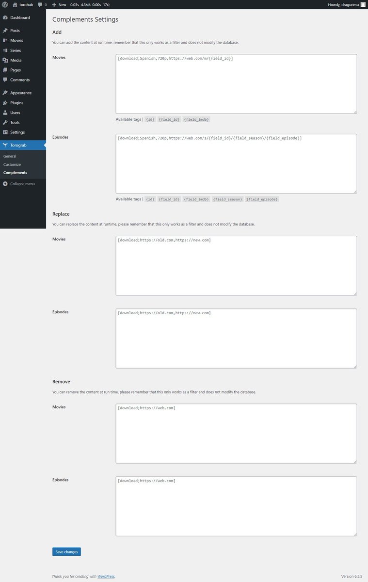 torothemes's tweet photo. Hi everyone, we have updated all themes to a beta version of the new plugin called torograb, a direct replacement of tr-grabber compatible with php 8 and wordpress 6. https://t.co/OMkbnOFL63
