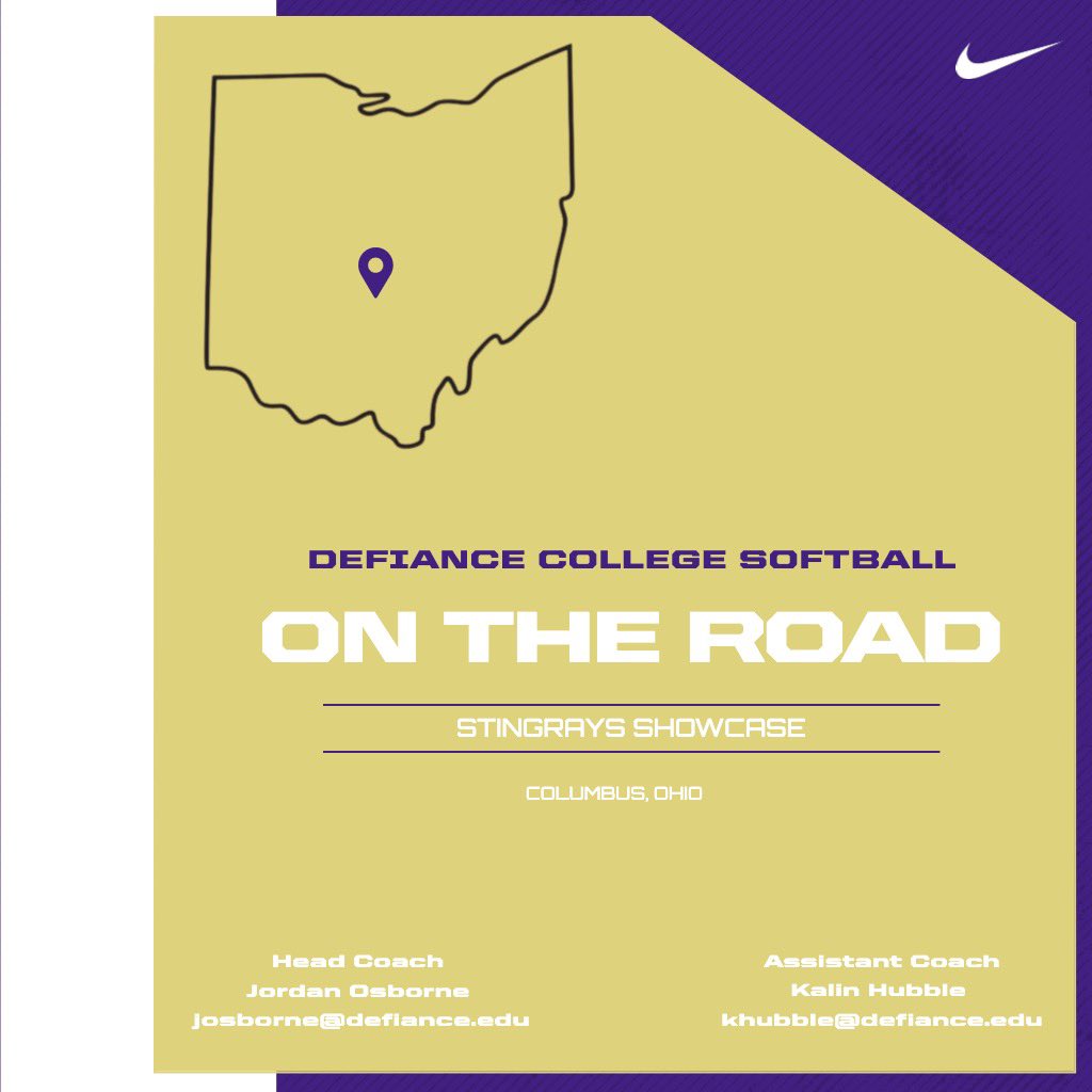 Defiance College Softball tweet media