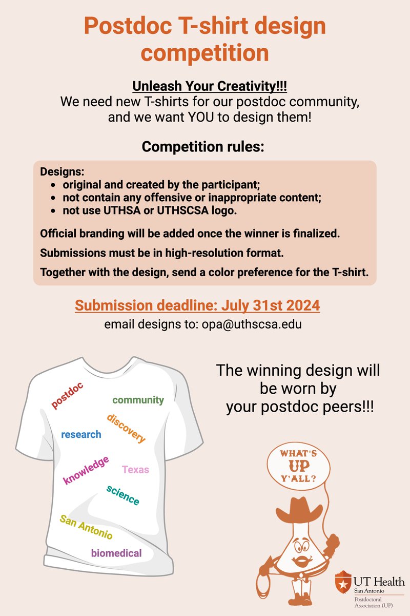 UT Health San Antonio Office of Postdoc Affairs tweet media