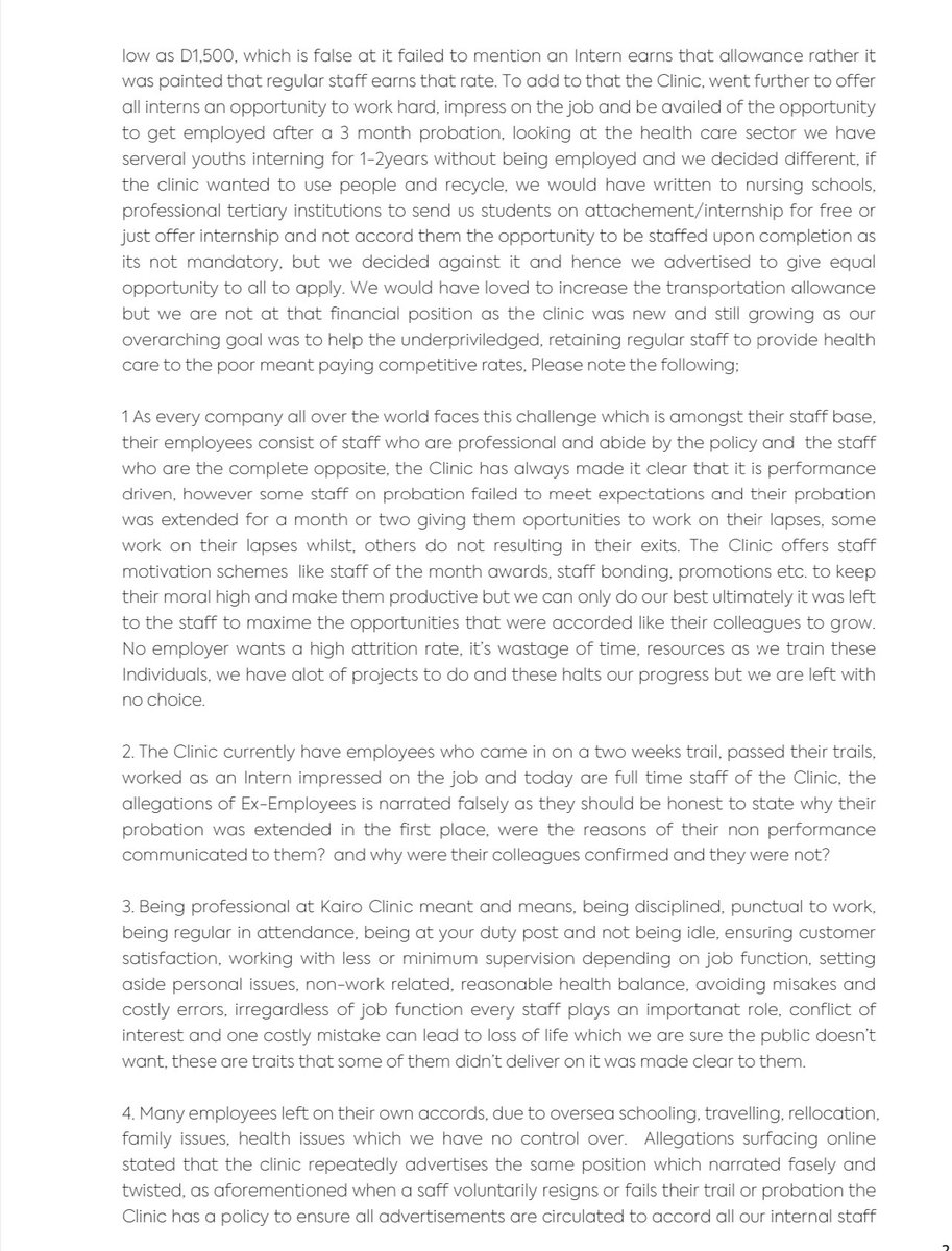 kairoclinic's tweet photo. @GeneralYankub @BJados Public Statement: Immediate Release On False Allegations of Staff Exploitations https://t.co/dKAyE3WXQI