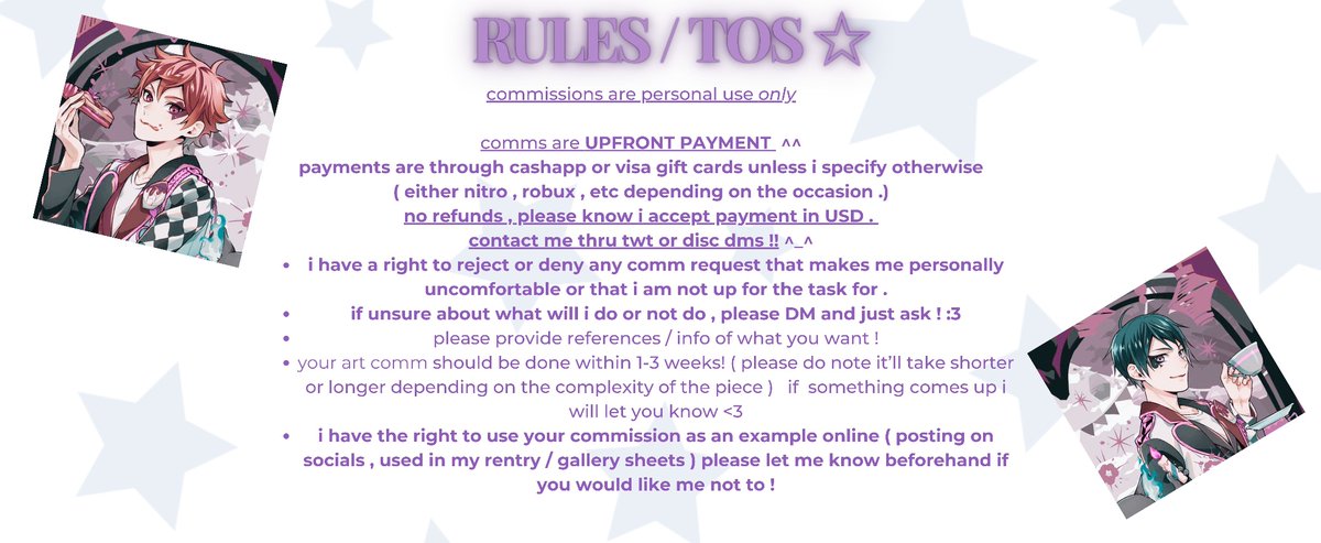 lav ! || COMMS OPEN !! 💜 tweet media