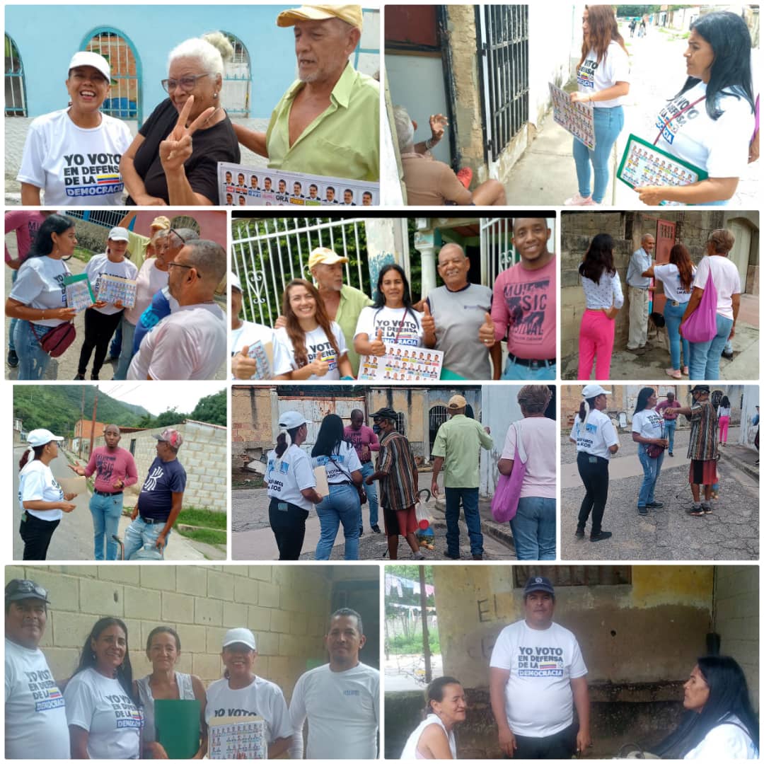 El domingo 07 de julio se realizó un CasaxCasa en el Sector Mariscal Sucre del Municipio Diego Ibarra para enseñar a los vecinos a votar el próximo 28 de julio por Edmundo González. 

Todos unidos, defendemos la libertad de nuestro país.

#ADecosconedmundo 
#VamosAGanar