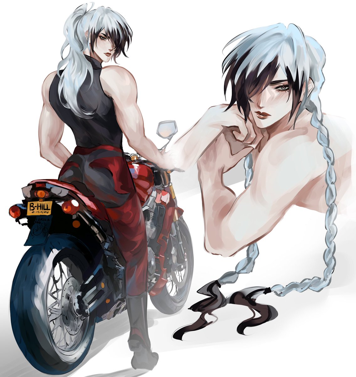 if boothill is a cyborg, is the motorcycle his cousin? #boothill #honkaistarrail