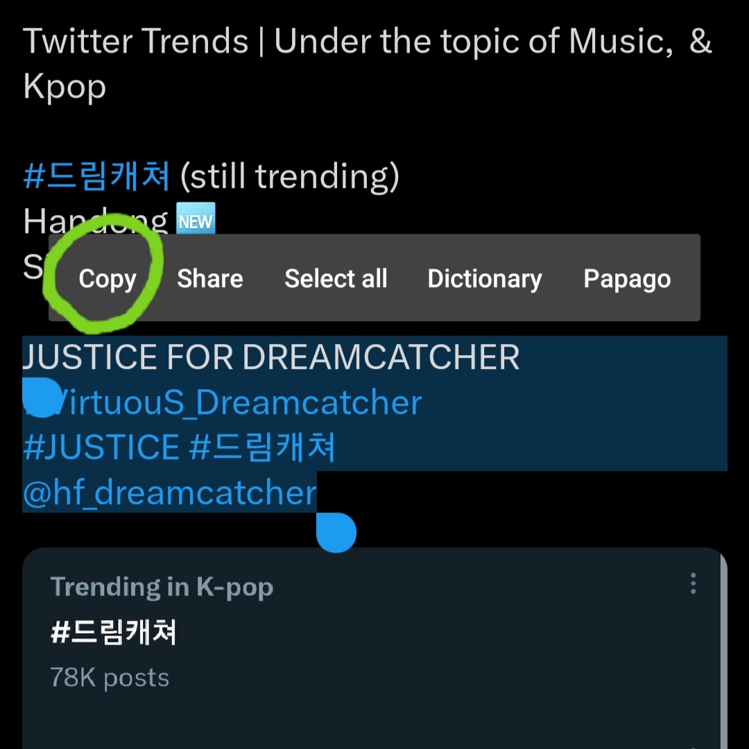 Novus_InSomnia's tweet photo. If anyone is having a hard time with KeyWord and Hashtags, you can use your keypad's clipboard function like this. 👇

JUSTICE FOR DREAMCATCHER
#VirtuouS_Dreamcatcher
#JUSTICE #드림캐쳐 
@hf_dreamcatcher https://t.co/g9wbE2ptfp