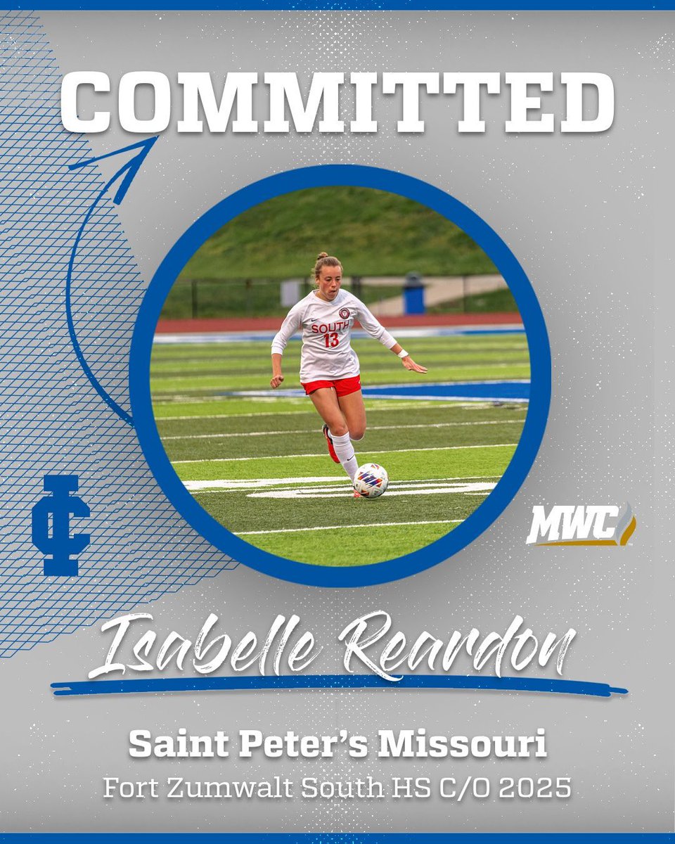 Isabelle Reardon (@izzreardon2025) on Twitter photo I am so excited to announce my verbal commitment to play soccer and further my academics at Illinois College! I would like to thank my family, all of my coaches and teammates that have gotten me to this point. Go Lady Blues!!! 💙💙
<a href="/ladybluessoccer/">Illinois College Women's Soccer</a>
<a href="/Premier2007/">STLDA 06/07 Girls Elite</a> <a href="/STLDASoccer/">StLouisDAsoccer</a> I am so excited to announce my verbal commitment to play soccer and further my academics at Illinois College! I would like to thank my family, all of my coaches and teammates that have gotten me to this point. Go Lady Blues!!! 💙💙
<a href="/ladybluessoccer/">Illinois College Women's Soccer</a>
<a href="/Premier2007/">STLDA 06/07 Girls Elite</a> <a href="/STLDASoccer/">StLouisDAsoccer</a>