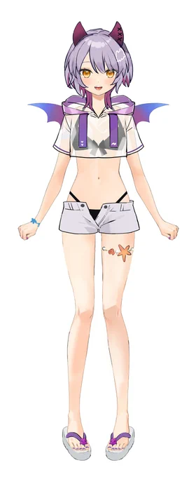 ありがとうございました～今日はひよりちゃんに水着を着せました