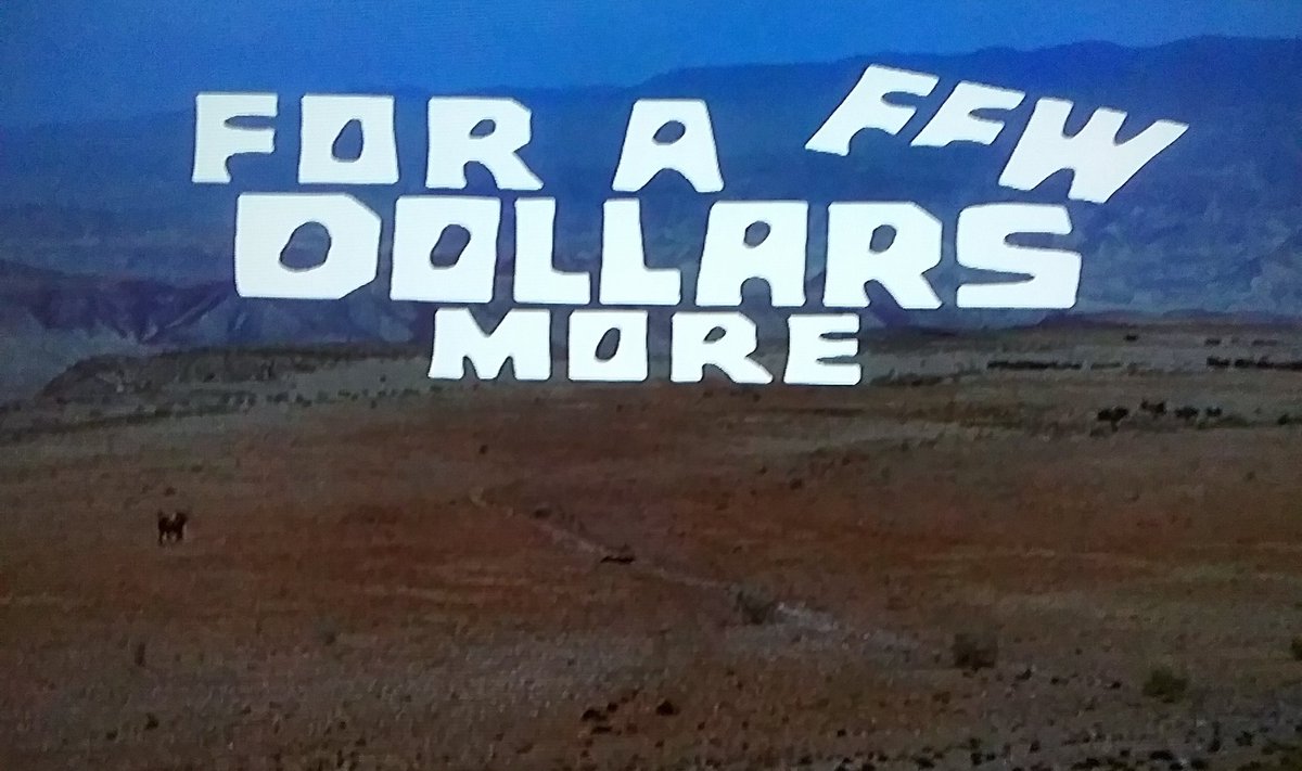 TCMCult's tweet image. #ForAFewDollarsMore stunning scenery, phenomenal music and simple dialogue .
That's all it takes. 
You can say the exact same thing about a completely different movie with the same three qualities - #PicnicAtHangingRock same effect.  #TCMParty