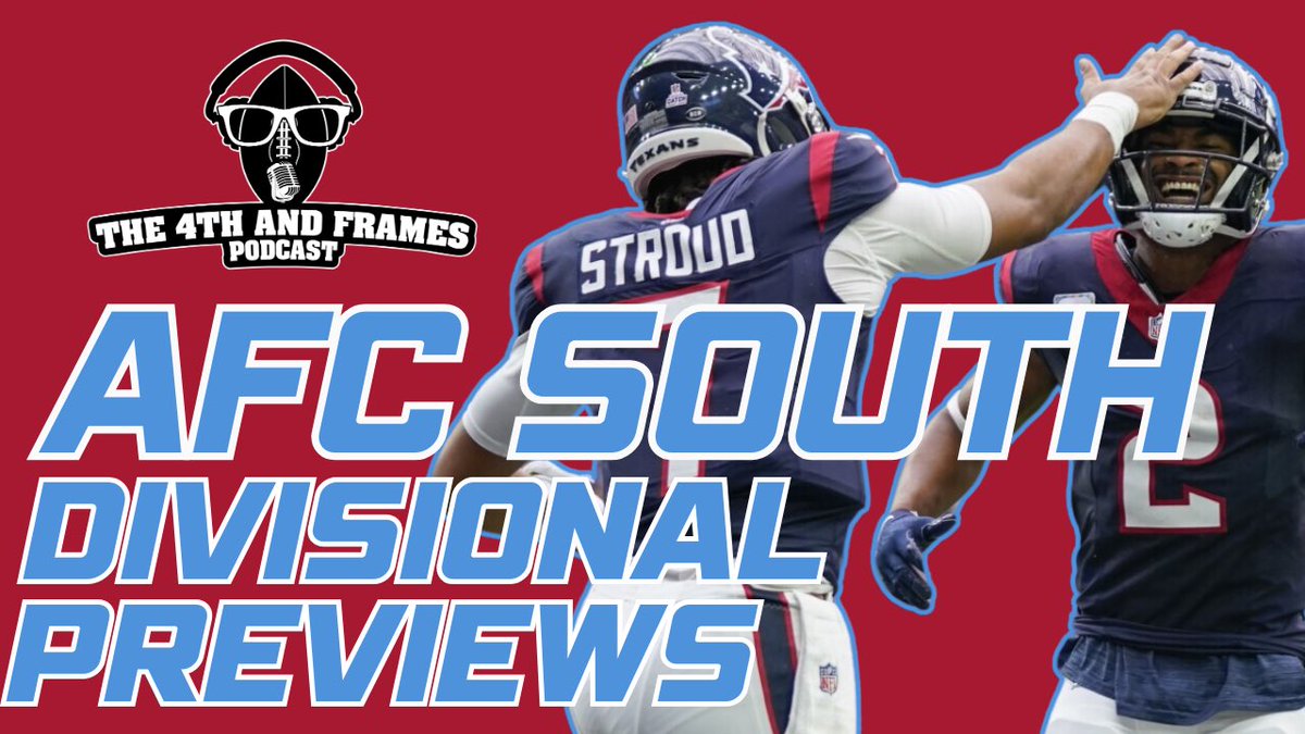 FantasyInFrames's tweet photo. @colbyrconway joins @FFChrisB and @Drew3MR on the latest episode of #4thAndFrames as they talk about players to roster on your #FantasyFootball teams from AFC South!
9PM EST!
YouTube 📺: https://t.co/c8vtG1Kyit https://t.co/zfC7PiXIOD