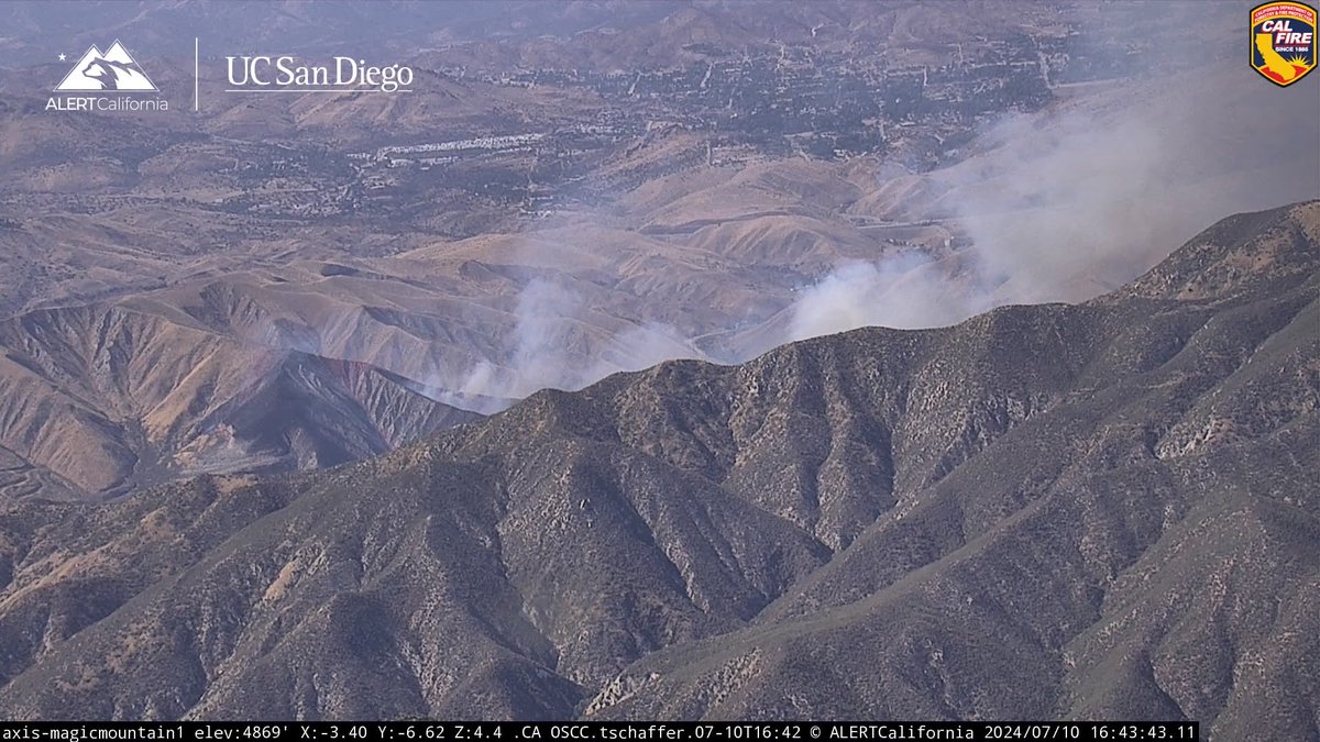 extremeweath3r's tweet photo. IC just requested a 3rd Alarm for the #PoppyFire
For reference, itβs north of Soledad Cnyn Rd between the Soledad β20 scar and the Agua β23 scar.
Per Ops, fire activity has picked up and potential has increased. https://t.co/j0v96neXko