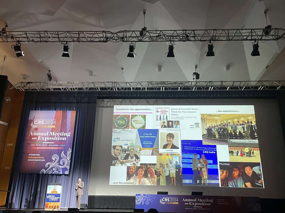 Cláudia Martins (@c_martins__) on Twitter photo #CRS2024 day 3. A day highlighted by women in science who are true inspirations and sources of motivation for all <a href="/CRSScience/">Controlled Release Society</a> young scientists: Samyang Award <a href="/MariaJVicent1/">Maria J. Vicent</a>, WIS Award Padma Devarajan, Rising WIS Award <a href="/AnaBeloqui1/">Ana Beloqui</a>. Congratulations to all! ⭐️⭐️⭐️ <a href="/crs_wis/">CRS Women in Science</a> <a href="/CRS_YSC/">Young Scientist Committee YSC-CRS</a> #CRS2024 day 3. A day highlighted by women in science who are true inspirations and sources of motivation for all <a href="/CRSScience/">Controlled Release Society</a> young scientists: Samyang Award <a href="/MariaJVicent1/">Maria J. Vicent</a>, WIS Award Padma Devarajan, Rising WIS Award <a href="/AnaBeloqui1/">Ana Beloqui</a>. Congratulations to all! ⭐️⭐️⭐️ <a href="/crs_wis/">CRS Women in Science</a> <a href="/CRS_YSC/">Young Scientist Committee YSC-CRS</a>