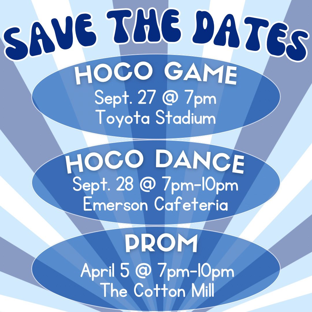 Hey, Mavericks!👋
Make sure to mark your calendars for some of our BIGGEST events of the year!✏️🗓️