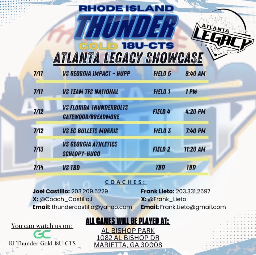Ava Moretti 2025 (@avamoretts) on Twitter photo ATLANTA BOUND!!!! So excited to be down here this week!! Hope you can make it to watch us compete against great teams!!!! <a href="/Coach_CastilloJ/">Coach Castillo</a> <a href="/Frank_Lieto/">Frank Lieto</a> ATLANTA BOUND!!!! So excited to be down here this week!! Hope you can make it to watch us compete against great teams!!!! <a href="/Coach_CastilloJ/">Coach Castillo</a> <a href="/Frank_Lieto/">Frank Lieto</a>