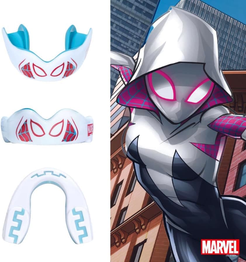 🤩 Nuovo arrivo in Negozio : Paradenti Marvel Spider Gwen SafeJawz  👉️ rugbysport.com/products/parad…