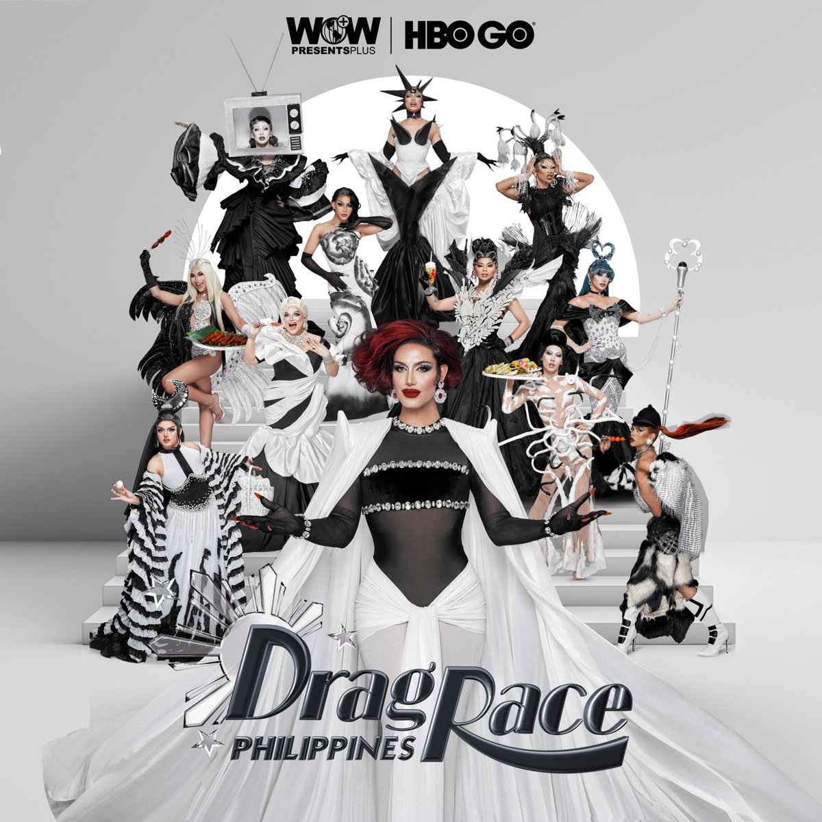 WorldOfWonder's tweet photo. Oh they DEVOURED!! 😍🇵🇭 #DragRacePH

Meet The Queens of @dragraceph S3 NOW on @wowpresentsplus and YouTube: https://t.co/y3axP5zCkc

Drag Race Philippines Season 3 premieres August 7:
🇵🇭 @wowpresentsasia and @hboasia
🌎 @wowpresentsplus worldwide https://t.co/eH2NI3Ha5d
