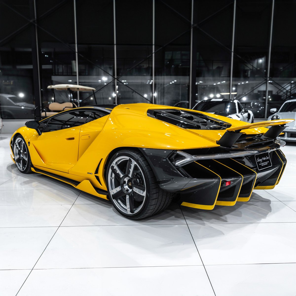 duPontREGISTRY's tweet photo. 2017 Lamborghini Centenario | 1 of only 20 Coupes in the world! 

This 912-mile example features an upgraded exhaust from Boden Autohaus and full car Paint Protection Film https://t.co/qGhj1a9L6h