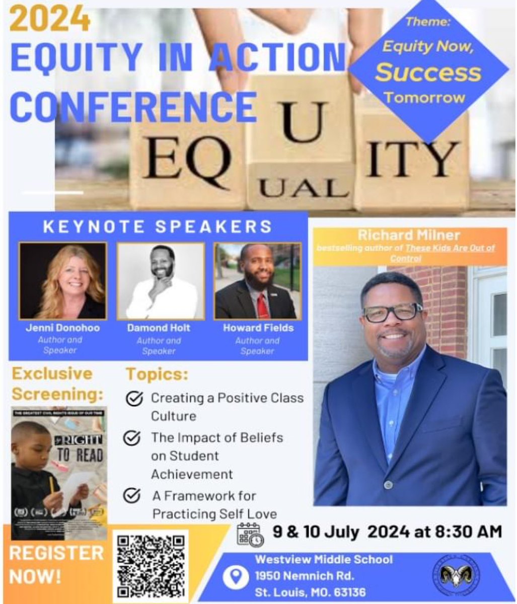 We wrapped up the <a href="/RGSDSchools/">Riverview Gardens School District</a> 2nd annual Equity in Action Conference! WOW, what an impactful day of learning and sharing! <a href="/thompson71/">lisa thompson</a> @tanie1403 <a href="/ReneeTrotier/">Dr. Renee Trotier</a> <a href="/SonyaLMurray2/">Sonya L Murray</a> <a href="/EducPlus/">EducationPlus</a> <a href="/StLouisRPDC/">St. Louis RPDC</a>