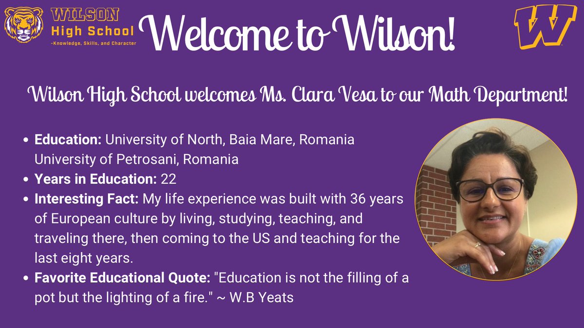 Wilson High School tweet media