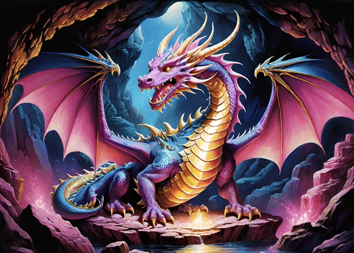 J_E_Gage's tweet photo. Protect the eggs 🪺
They are our legacy
Our future 💓
Without them
No one will know
We existed 🐉
Words and AI Art by Jade.E.Gage
#Dragon #Eggs #Fantasy #Cave #Legacy #comicbookart #storytelling #AIart #AIArtCommuity #Aicraz #AIArtwork #AIphoto #Aipic #ArtistOfTheYear #ArtificialInteligence #ArtisticofSociety #ArtistOnX #ArtistsOfTwitter #artistsupport #mythology #CartoonArt #Create #Fairytales #gemstones #GeneratedByAI #Generated #generativeart #Future