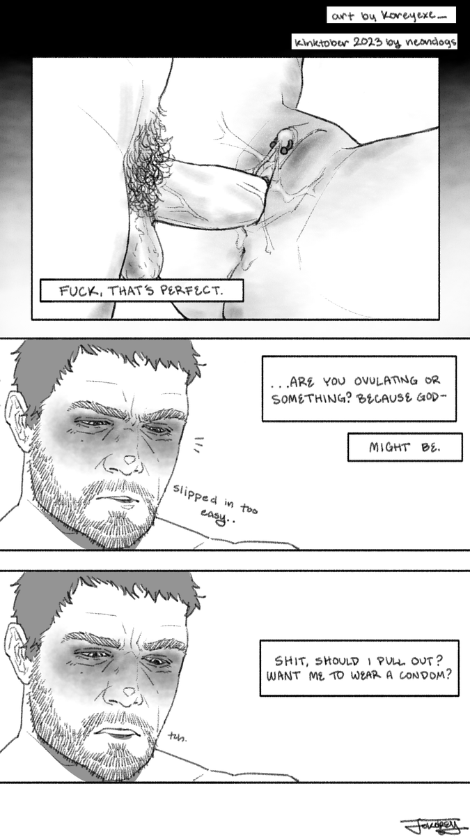 lamb_anarchy's tweet photo. gay sex and a hint of hardcore flavoring #PortfolioDay #ResidentEvil https://t.co/462RTtiFYn