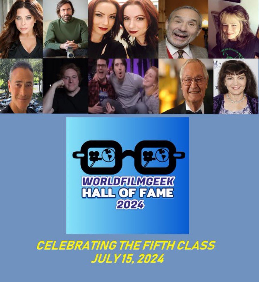 BrookeLewisLA's tweet photo. @WorldFilmGeek WorldFilmGeek, you have done us proud🙏Congratulations to all the 2024 #WorldFilmGeek #HallOfFame #Inductees ⭐️ I am honored to be placed beside these talents I know, admire, have worked with, and/or consider #film Family🙌 You are all extraordinary ⭐️ With love and gratitude🙏❤️