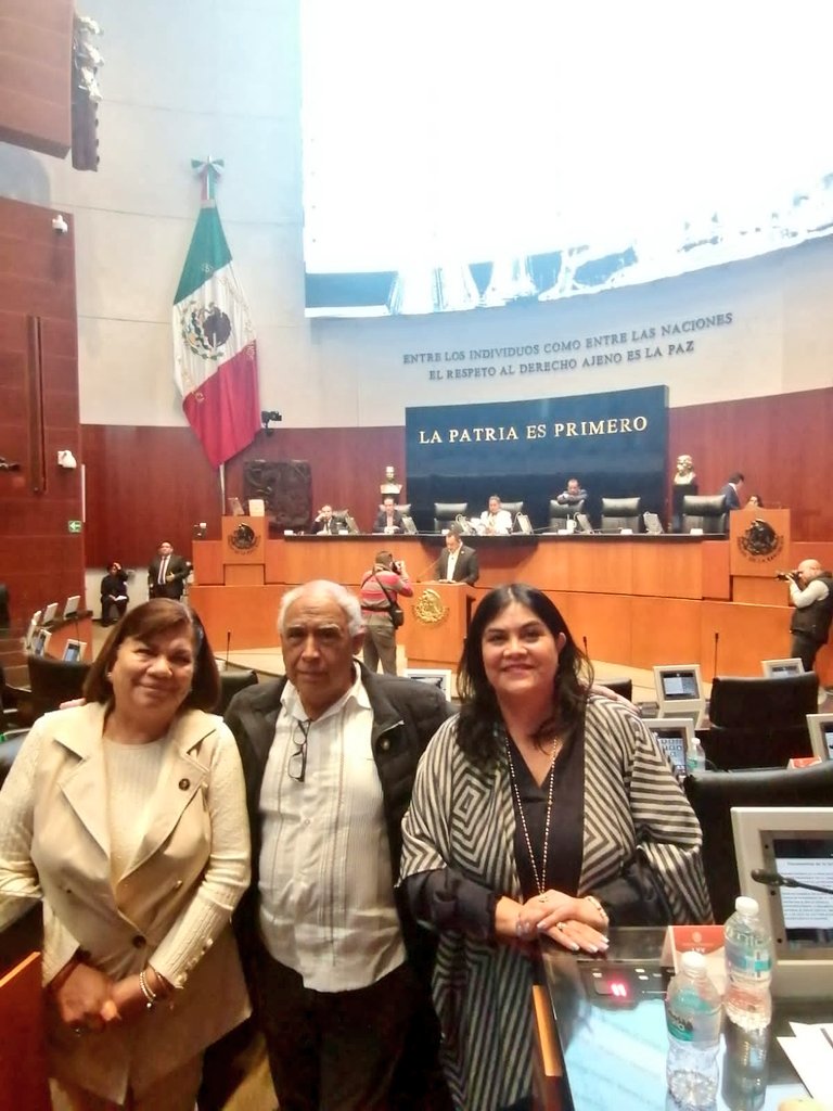 GpeChaviraMX's tweet photo. Hoy en la Comisión Permanente.
Les dejo mi intervención sobre la Reforma al poder Judicial. 
Aquí el link: 👇🏾 

https://t.co/vWjxKfVfEc 

#morena #ReformaJudicial #seguimostransformando https://t.co/UmEn1ooP4h