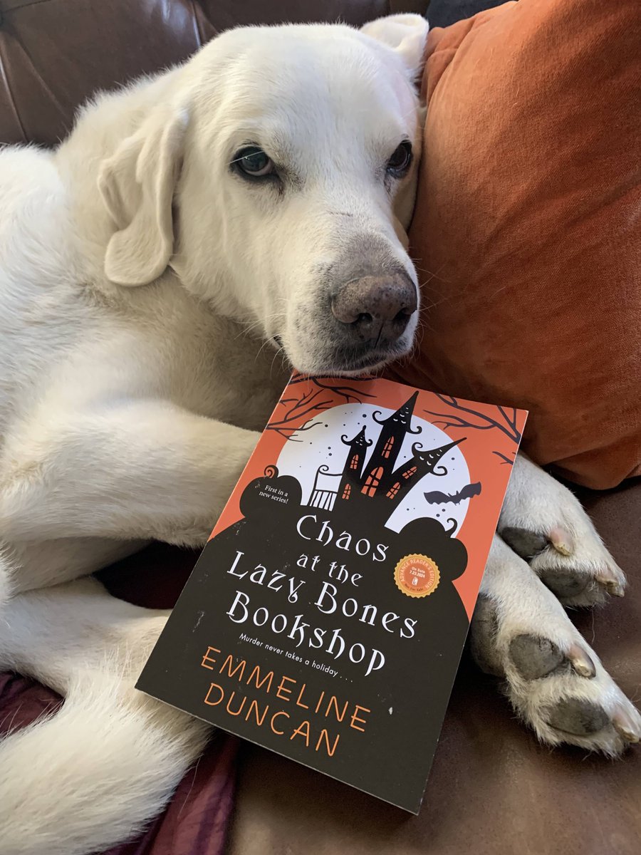 Book news: from today until July 17th, <a href="/BNBuzz/">Barnes & Noble</a> is offering 25% off pre-orders with the code PREORDER25. 

Chaos at the Lazy Bones Bookshop comes out on July 23rd, so it's included in this deal!

barnesandnoble.com/w/chaos-at-the…