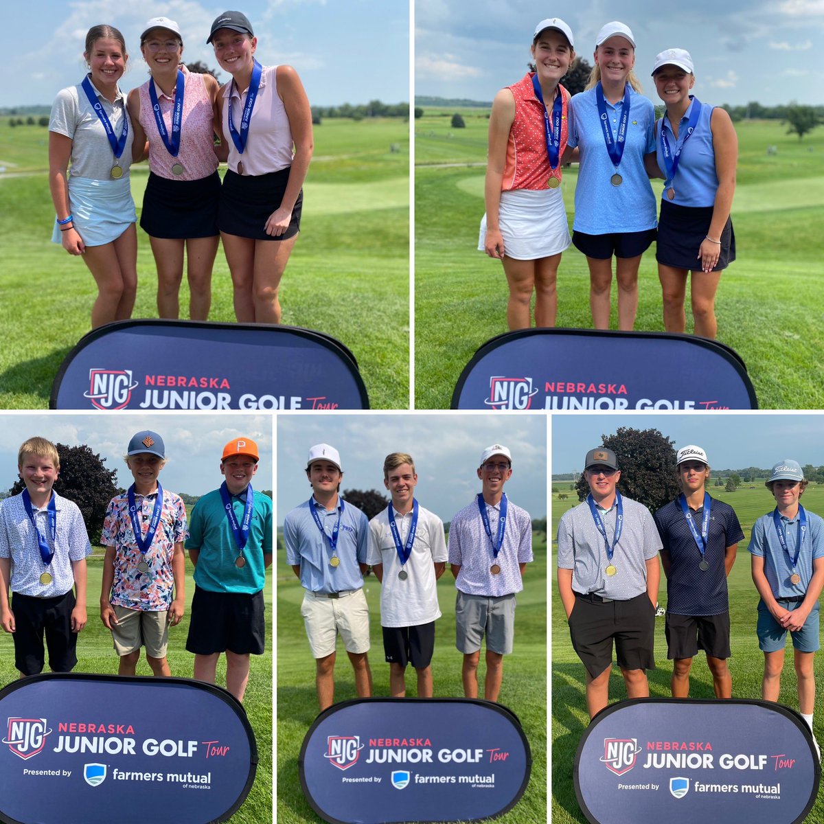 Our day is in the books from Eagle Hills!

Great playing to all of our 18-hole top finishers and congratulations on medaling. 

Results 📲 golfgenius.com/pages/10283505…

@FarmersMutualNE | #NJGTour
