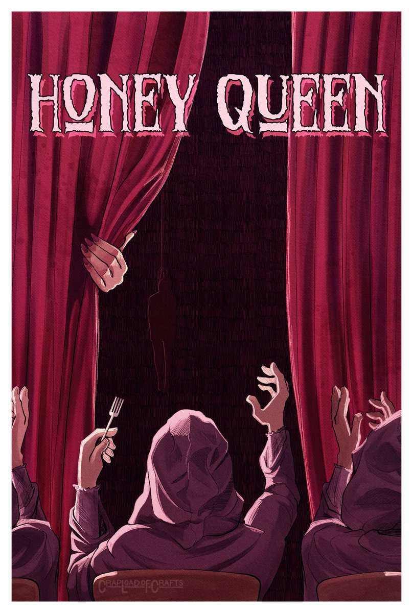 CraploadOfCraft's tweet photo. “Just throw him a bone and he’s drooling all over you…”
#honeyqueen #nightmaretime #starkid #poster #fanart https://t.co/E0qOSUVSSZ