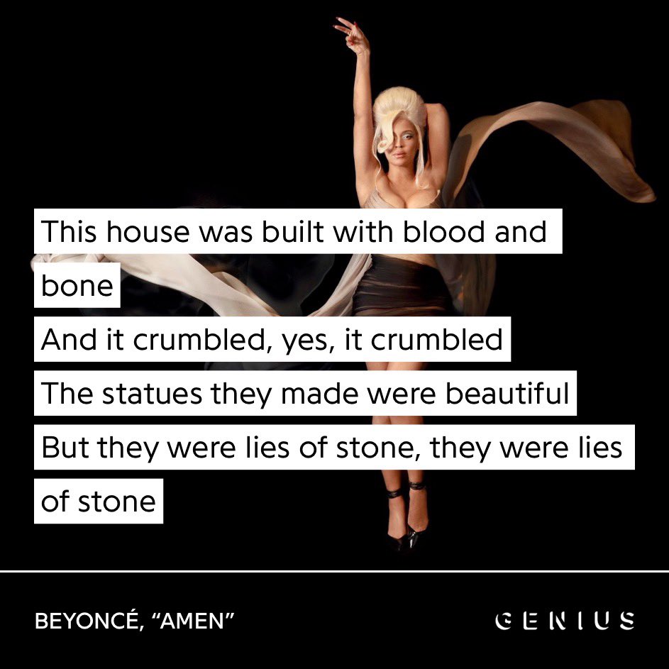 B7Album's tweet photo. Some of yall didn’t listen to the lyrics on Cowboy Carter and it shows 😂 https://t.co/19Dw1hZ91C