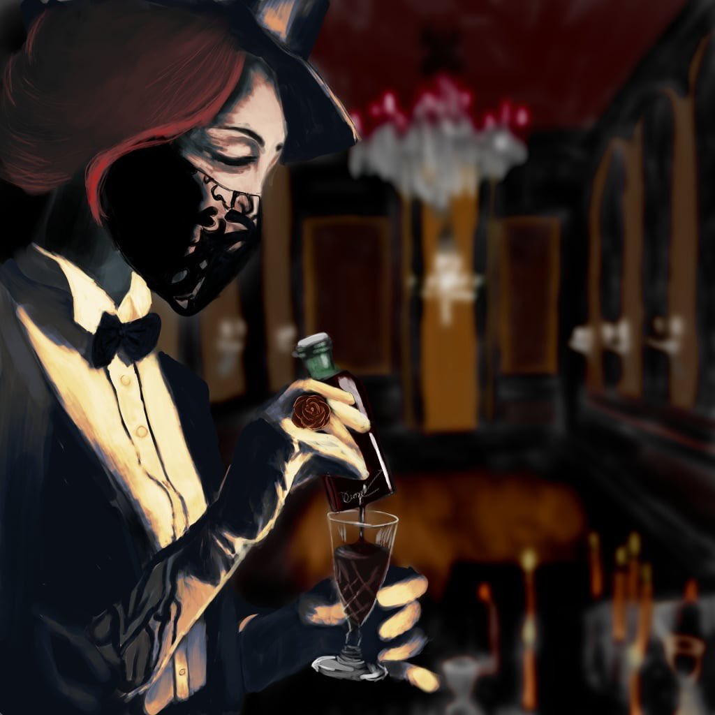 dcronkhi99's tweet photo. “Drop Dead Gorgeous”
#art #artist #digitalart #digitalartist #digital2D #painterly #assassin #poison #fancy #dinnerparty #lacemask #tophat https://t.co/C6DvL58Z1C