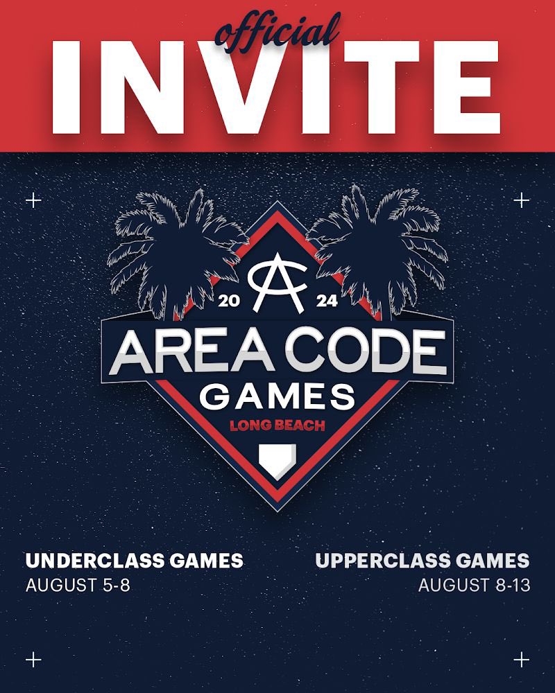 Looking forward to competing against the best in August <a href="/ACBaseballGames/">Area Code Baseball</a>.