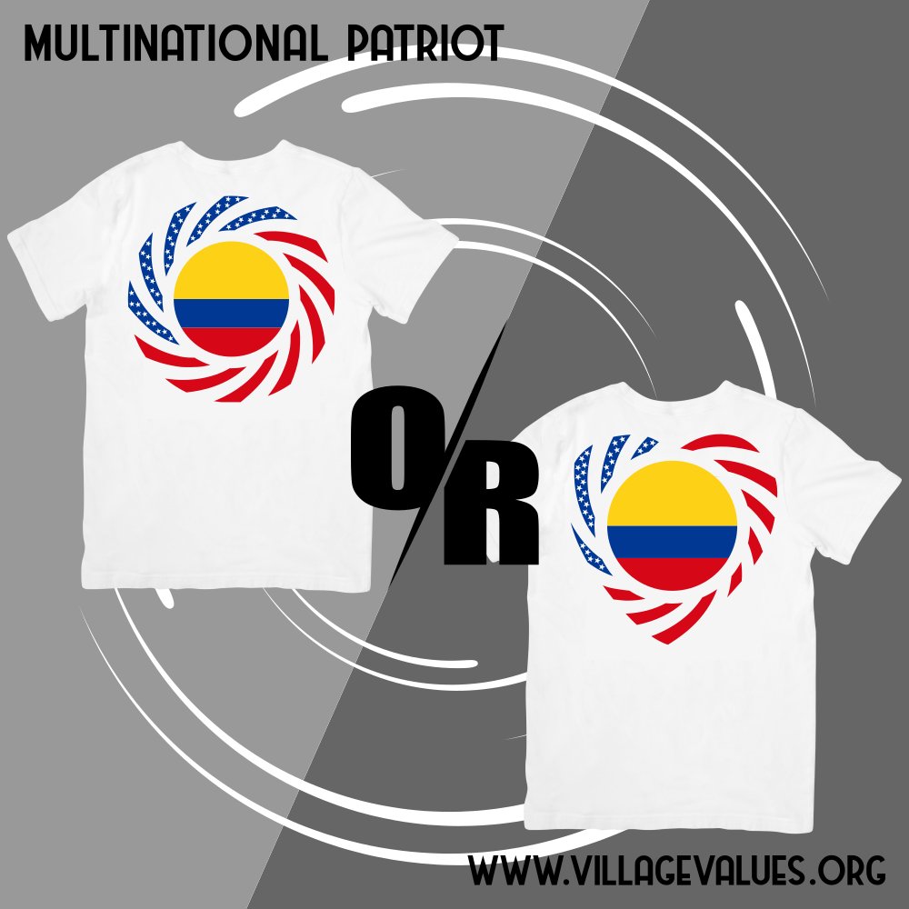 Which type of patriot are you?    

⭕️CLASSIC or ❤️ROMANTIC?    

🇨🇴⭕️🇺🇸 teepublic.com/t-shirt/598697…

🇨🇴❤️🇺🇸 teepublic.com/t-shirt/598697…

#HonorBoth ✌️#ColombianAmerican #Colombia #Colombian #COLUSA #USACOL #MultinationalPatriot #VillageValues #OurPatriotism #OnjenaYo #CoachTJEats