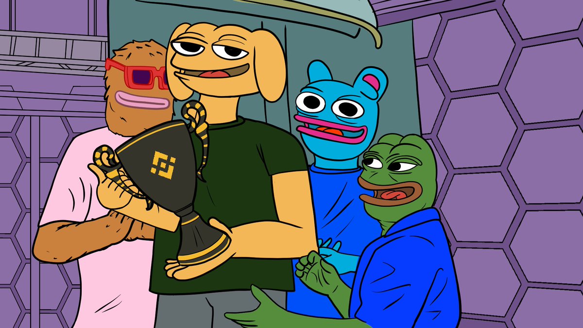 AndyOnBinance's tweet photo. This marks the start of $ANDY on @Binance i couldn't have done it without my friends @pepe @BasedBrett  @TheBoysClubWolf
#Memecoin #BinanceTurns7 #Binance https://t.co/1Mj19iGtU3