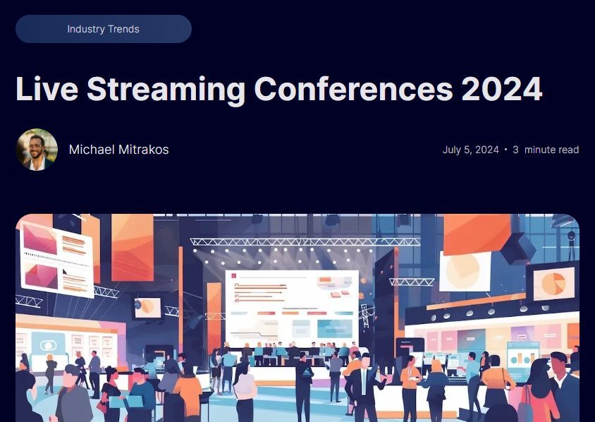 native_frame's tweet image. Your guide to livestreaming tech conferences.  nativeframe.com/blog/live-stre… #NativeFrame #Livestreaming