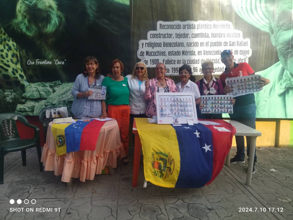 PartidoADMerida's tweet photo. Seguimos en cada uno de nuestros municipios organizandonos y enseñando a votar

Hoy desde el Municipio Libertador junto al comité municipal y parroquial en compañía de nuestros compañeros @ElsaGamez_28 @AnyelaDuarte7 y @GuidoMercadoD  y miembros de la UNIDAD enseñamos a votar https://t.co/UPsrUn5rJY
