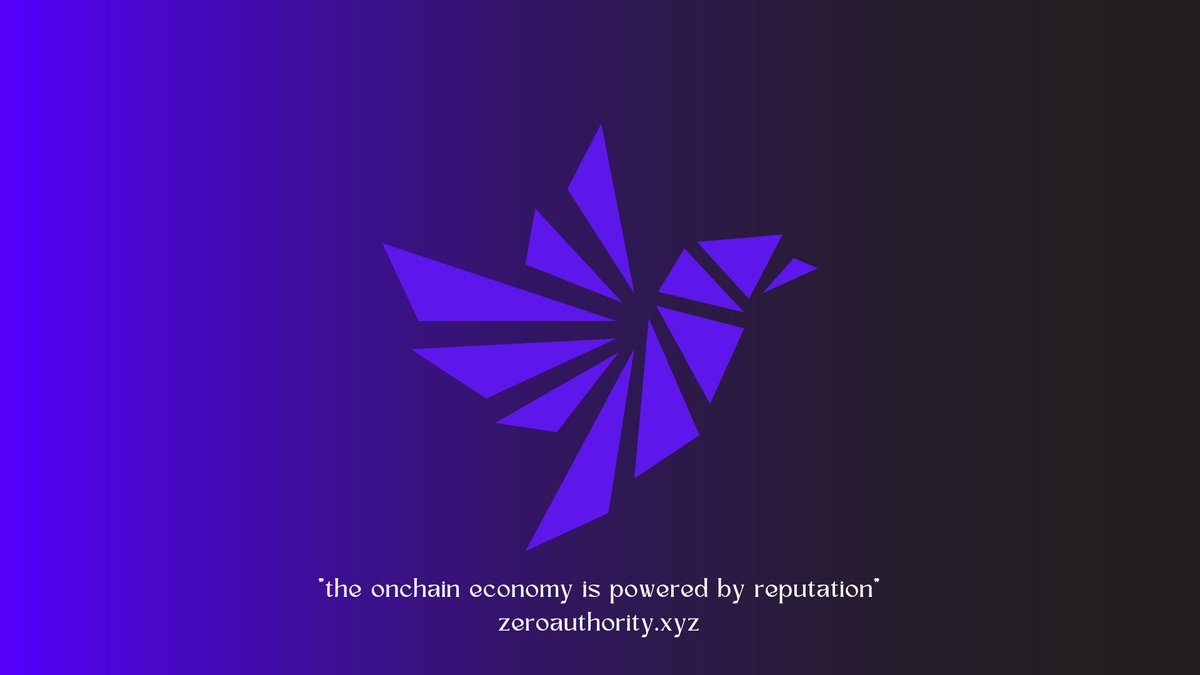 zeroauthdao's tweet image. a big thank you to @godfred_xcuz @LMNOstacks @BrendynHatfield @jackbinswitch @SirLatimer1 @NIETTANFT for always supporting, resharing, colloborating, and encouraging people to join us at 

"the onchain economy is powered by reputation"

zeroauthority.xyz