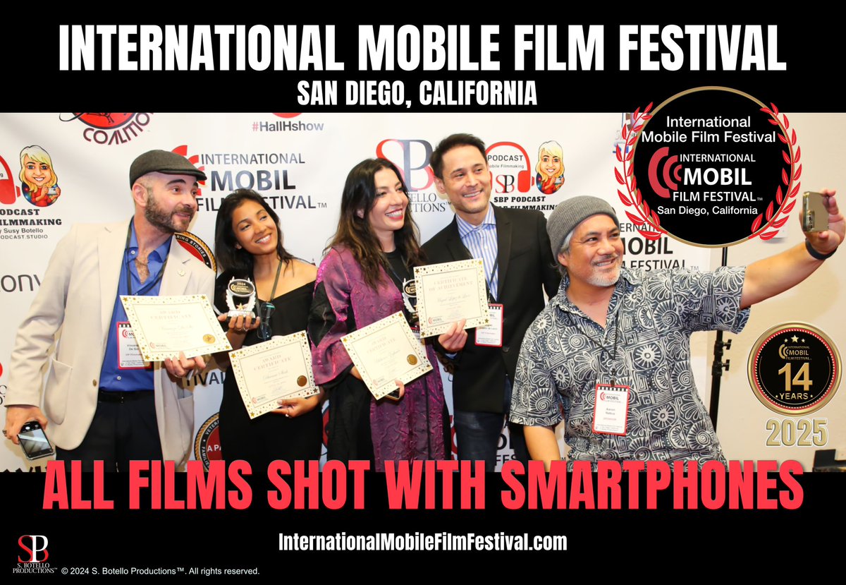 Your films belong to you! We will promote you and your work, give you a platform to distribute them and get eyes on your film, roll out the red carpet, and treat everyone like a star without discrimination. Submissions are open for the 14th edition IMFF 2025. 
Let’s go! 📱🎬💫🏆