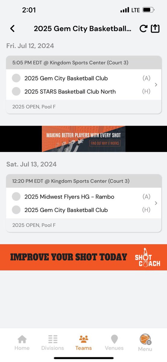 Skylar Bowman (@sky_11b) on Twitter photo Coaches, these are my pool play games for this upcoming weekend!
<a href="/GemCityBC/">GCBC</a> <a href="/TPHoopsOH/">Tony Peters</a> <a href="/SKeim09/">Seth Keim</a> <a href="/CoachFledd/">Coach Fledderjohann</a> Coaches, these are my pool play games for this upcoming weekend!
<a href="/GemCityBC/">GCBC</a> <a href="/TPHoopsOH/">Tony Peters</a> <a href="/SKeim09/">Seth Keim</a> <a href="/CoachFledd/">Coach Fledderjohann</a>