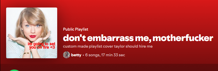 anticonsent's tweet image. i love our spotify 💕