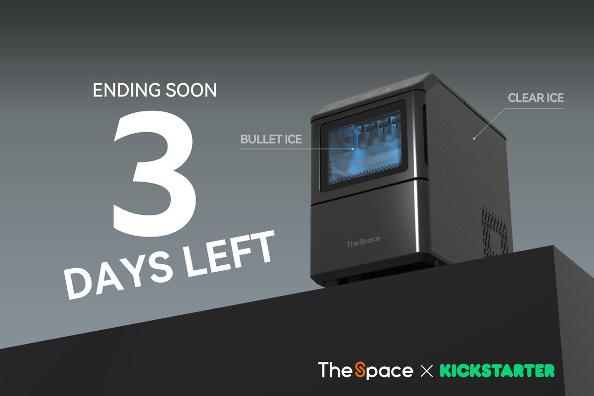 TheSpacetec's tweet photo. 🎉Last 3 DAYS CALL！
🧊IceDuo can make large, standard-shaped clear ice: cubes, spheres, diamond-shaped, and Collins ice. 
🔥After the campaign ends, the price will be back to the original. Don't miss the Special Discount👉https://t.co/5ulZPsPLZz https://t.co/pdRWzfyxSl