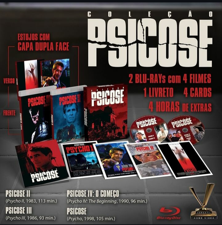 CinematizandoOf's tweet photo. A Versatil Home Video lançará em fevereiro a Coleção Psicose
#VersatilHomeVideo #VersatilHV #Psicose https://t.co/jvjdR6t5Pb