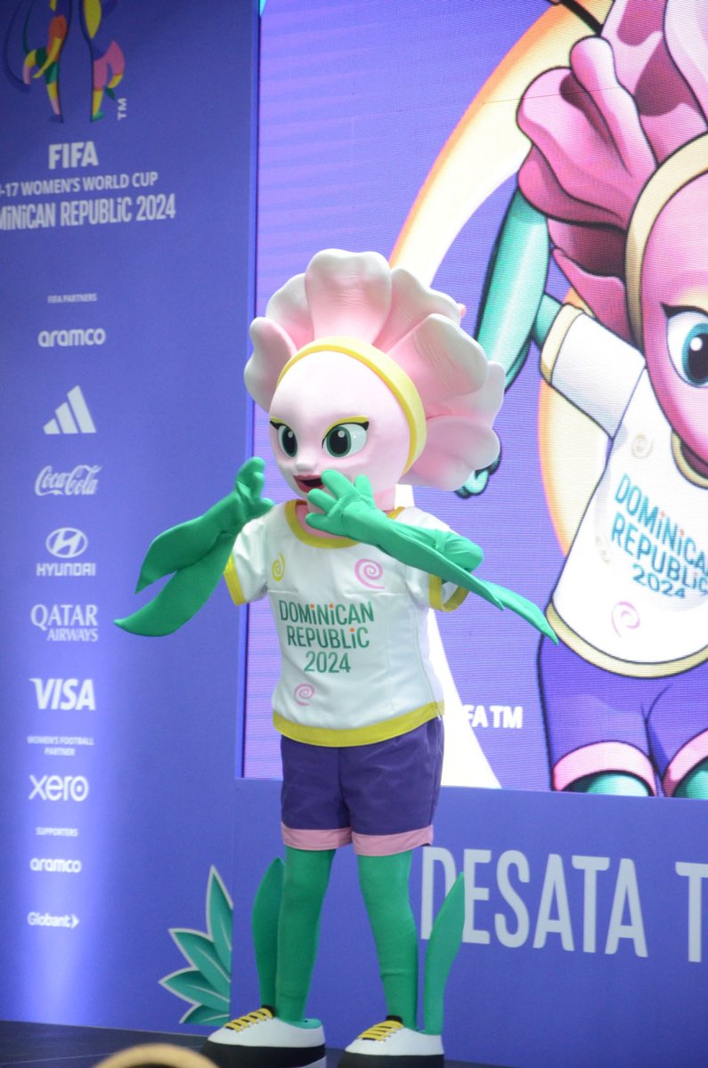 Presentan Mascota Oficial de la “Copa Mundial Femenina Sub-17 de la FIFA™”

🔗listindiario.com/el-deporte/bei…

#ListínDiario