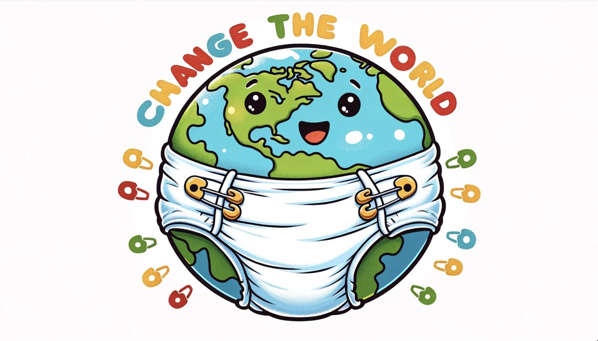 Change the World #diaperlife #diapers247 #omorashi