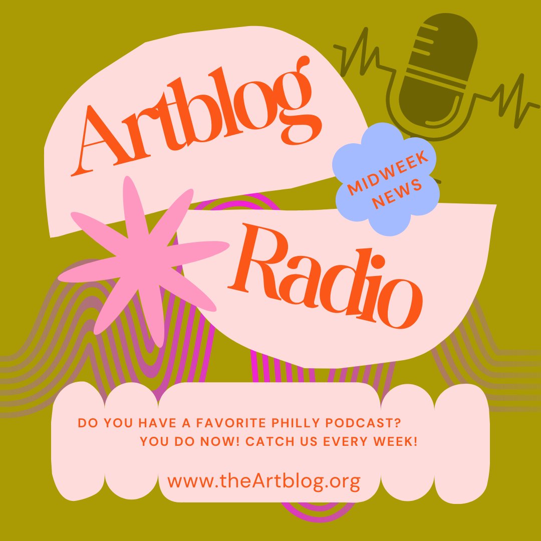 🎧 Tune in to Artblog Radio for your Midweek News! 🗞️ With 267 episodes, there's something for everyone. Discover our latest art insights and stories wherever you get your podcasts.

#ArtblogRadio #Podcasting #ArtNews #PhiladelphiaArtist #ArtScene #Artist #Podcast