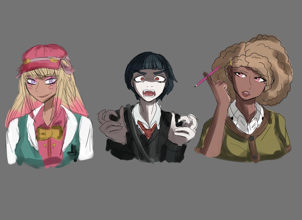 wrecklessang's tweet photo. I had major art block #danganronpakillcure #killcure #drkc #kcbv #fanart #kcfanart #killcurebeautifulvice #kcbvfanart https://t.co/3QhzNfCdu9