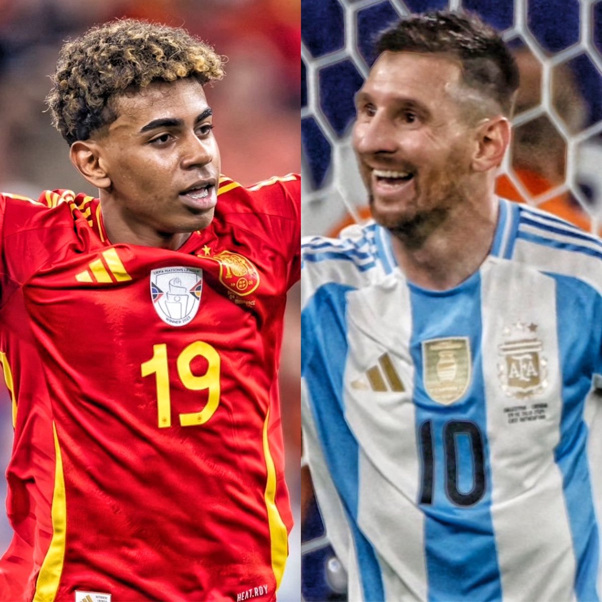 MessiTheNmare's tweet photo. Most Big chances created in Copa America/Euros 2024 Via FotMob: 
🥇 Lionel Messi (7) ~ 🥈 Lamine Yamal (6) https://t.co/au0ADfD5wv
