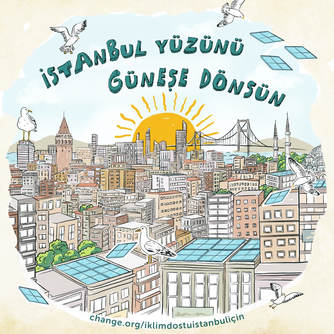 İklim krizinin etkilerini azaltmak güneş enerjisine geçin!

İklim Dostu İstanbul ekibi İstanbul'daki Büyükşehir ve ilçe belediyelerine ait binalarda güneş enerjisine geçilmesi için bir kampanya başlattı.

Destek olmak için imzala, paylaş:
👉 chng.it/DmnntkSz